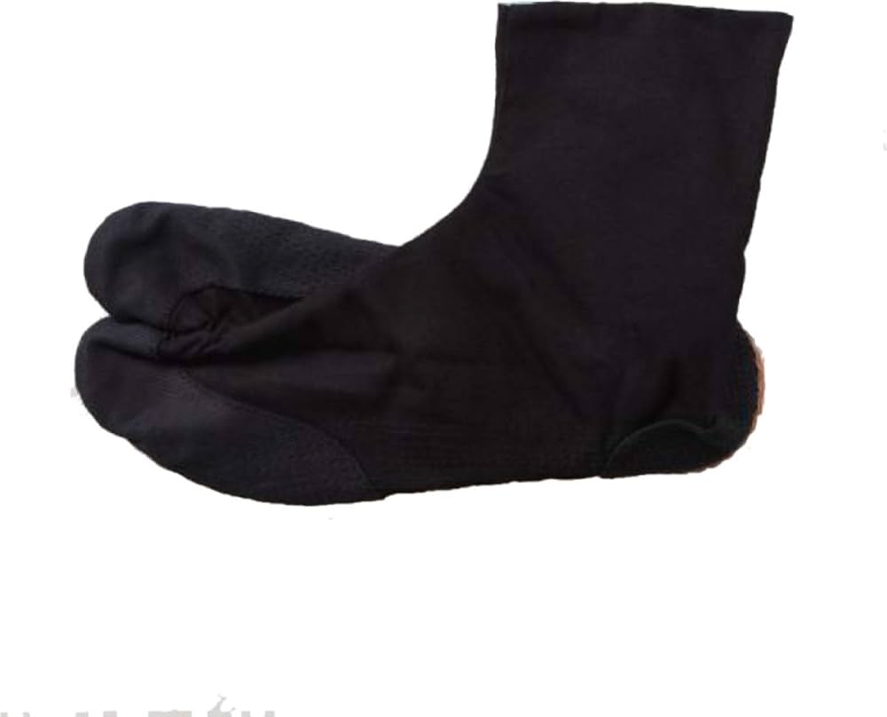 地下足袋 アフリカ布　パーニュ　柿渋　渦巻き　２３ｃｍ　７枚こはぜ　アーシング datemono_ka-10