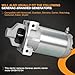 HQPASFY Electric Starter Motor Compatible with Generac 432CC Engine 7kW Core Power Generators Starter Motor, Replace # 0H58410154