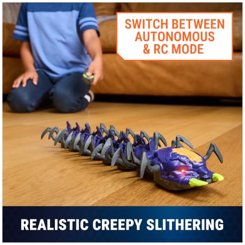Image of HEX BOTS Explodapede Robotic Centipede Remote Control Toy