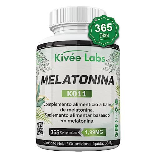 365 Comprimidos melatonina pura 1,99 mg (fornecimento de 1 ano)