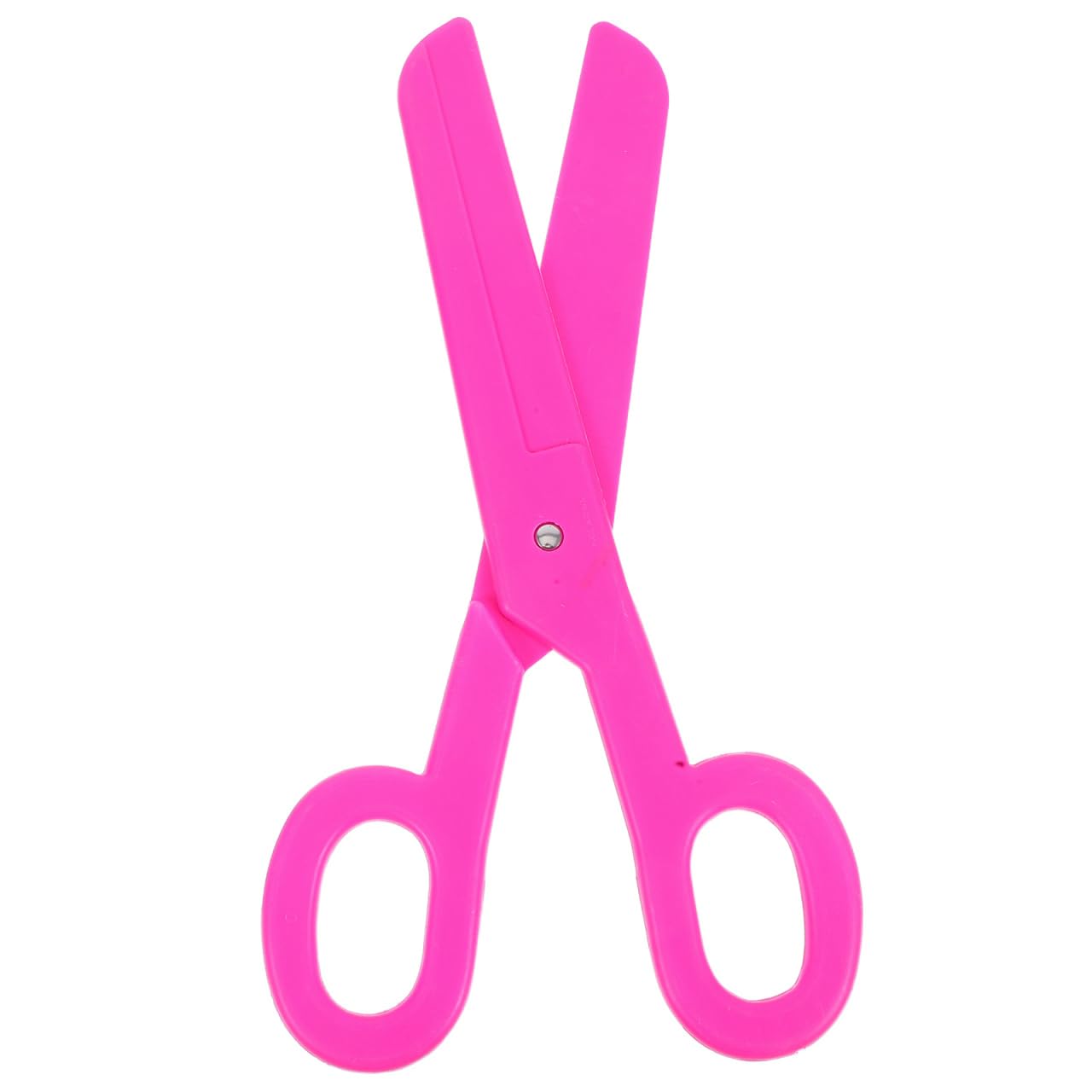 ifundom Large Pink Clown Scissors Giant Costume Accessory Plastic Prop for Masquerade Party Carnival Decoration and Pretend Play Safety Scissors