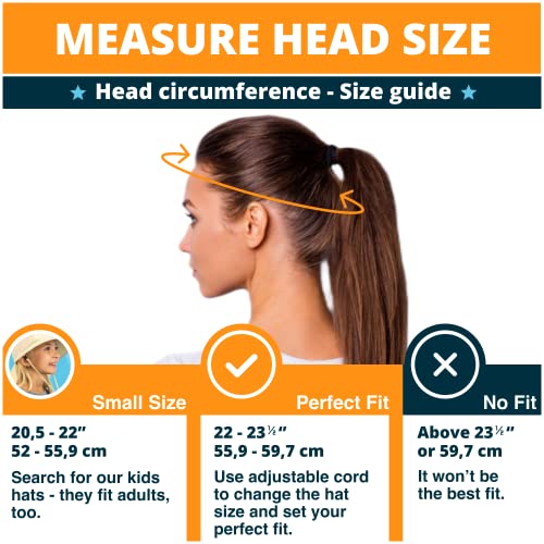 image for GearTOP Sun Hats Men & Women Bucket Hats for Men with Detachable Flaps