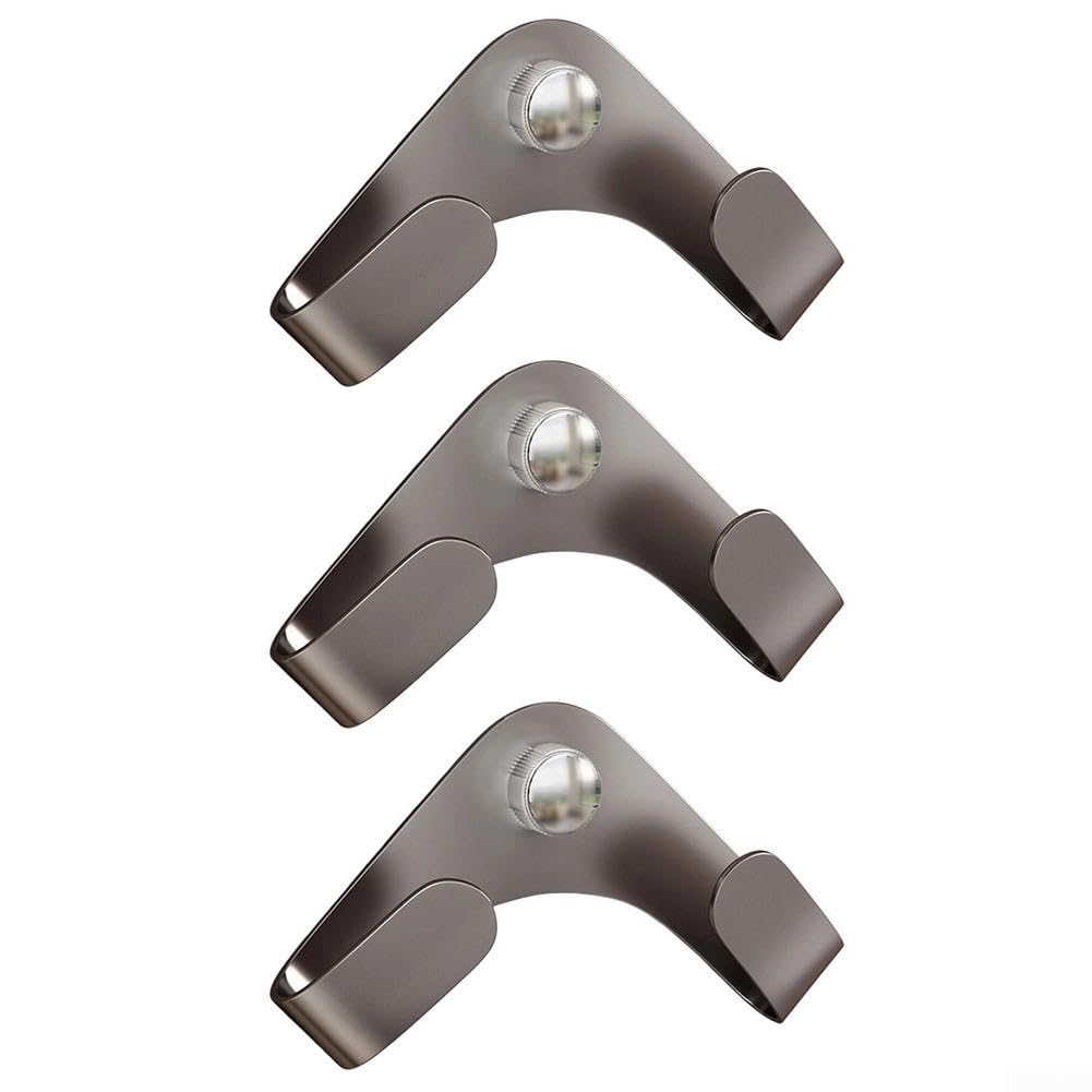 Support Couvercles 3 Rotation 360° Perçage Support Couvercles(Gray)