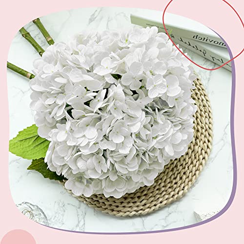 Yatim21inwhiteartificialhydrangeaflowers5pcsfakehydrangeasilkflowersforweddingcenterpiecesbouquetsdiyfloraldecorhomedecorationwithstems Urban Country Home Decor Yatim 21in white artificial hydrangea flowers 5 pcs fake hydrangea silk flowers for wedding centerpieces bouquets diy floral decor home decoration with stems urban country home decor