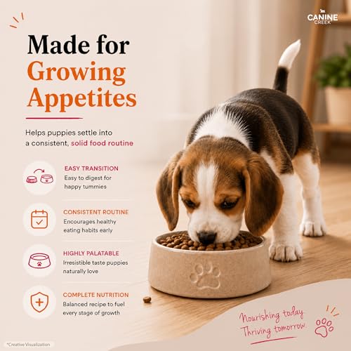 Image of Canine Creek Puppy Dry Dog Food 3kg | Real Chicken | Supports Brain and Eye Development | Healthy Skin and Coat | Promotes Healthy Muscle Growth | Promotes Healthy Immune System