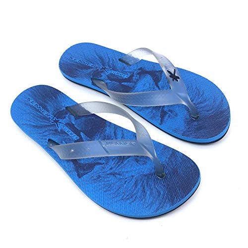 Sandália Kenner Summer Lion Preto/Azul