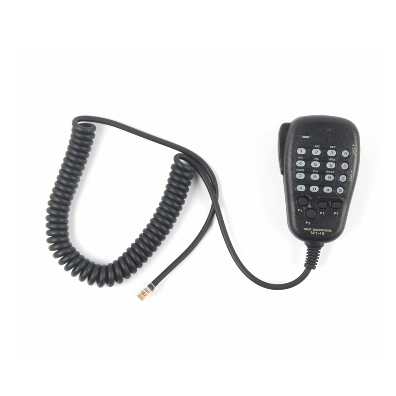 Głośnik Pasuje Do YAESU MH-48 MH-48A6J DTMF Mikrofon Z Głośnikiem Do FT-8800R FT-8900R FT-7900R FT-1807 FT-7800R FT-2900R FT Walkie talkie mikrofon