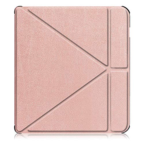 Case2go - E-reader case compatibel met Kobo Libra H2O - Sleepcover - Tri-Fold Book Case - Auto/Wake functie… - Image 4