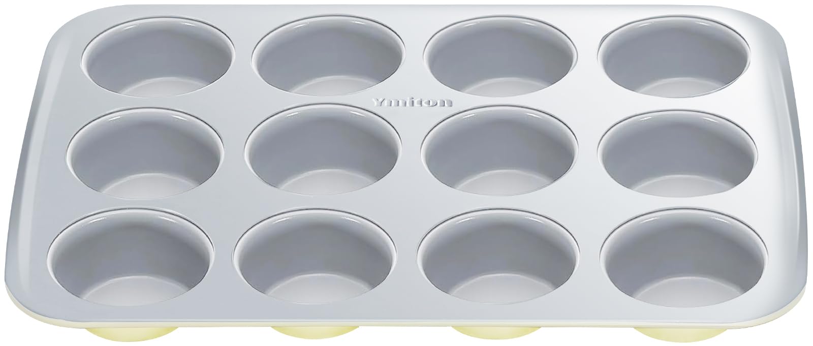 Ymiton Yellow 12-Cup Muffin Pan