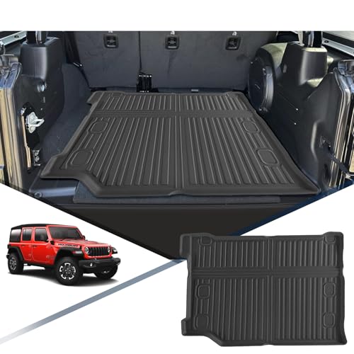 Tappetino Bagagliaio YEE PIN Per Seat Leon 4 KL ST FR 2020-2023 – Gomma TPE Con Bordi Alti