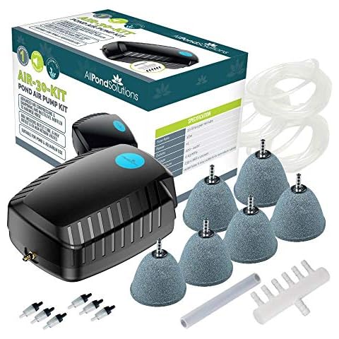 Kit de bomba de aire para estanque de peces Koi al aire libre Cover