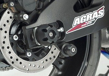 アグラス リアアクスルプロテクター プロテクターサイズ:φ60 ブラック GSX-R1000 345-388-000