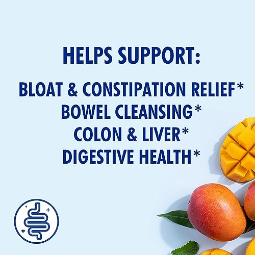 Colon Plus, Colon Cleanser, Dietary Psyllium Husk Fiber and Probiotics Supplement, Helps Promote Regularity, Helps Support Intestinal Health and Promote Digestive Health, 30 Servings, Mango Flavor - Image 3