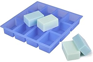 Thick Rectangle Silicone Soap Mold for Immaculate Craftsmanship and Precision