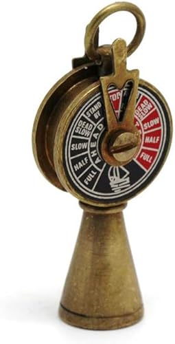 Miniatura 4 de RII - Juego de regalo náutico del capitán, telescopio en miniatura, teodolito, telégrafo, sextante, brújula, accesorio para un atuendo steampunk,