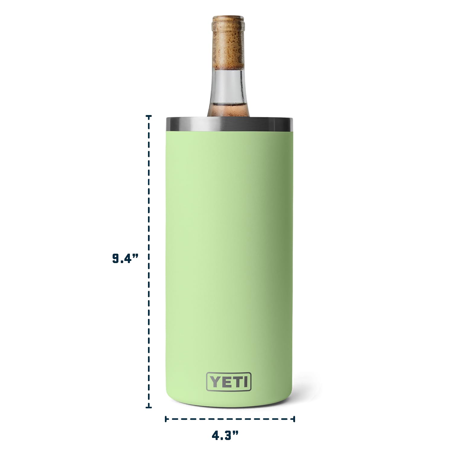 YETI Rambler Refroidisseur de vin, compatible avec la plupart des bouteilles de vin, citron vert