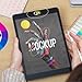 10 Pcs Laptop Camera Cover Slide Ultra Thin Phone Webcam Cover Cute Computer Camera Blocker Sticker Privacy Protector Slider for Most Desktop PC Tablet Smartphone to Protect Your Privacy Security