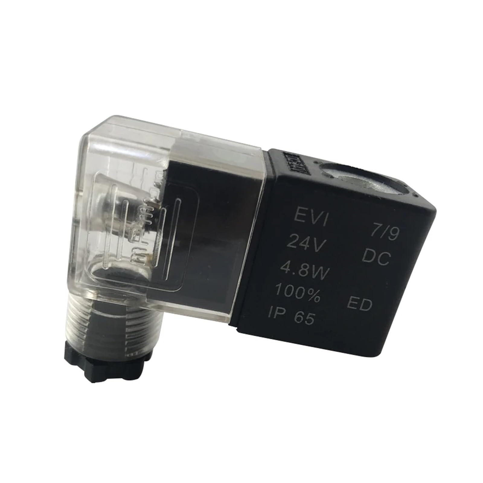 Bobina de válvula Control solenoide 4V210-8 4V310-10 Piezas neumáticas DC24V AC220V Tamaño del Orificio Interno 9 mm Altura 30(DC24)