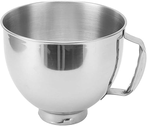 NIZUUONE Edelstahl-Rührschüssel-Ersatzgriff, Cassic, 4,5 Q, Artisan, 5 QT Fassun