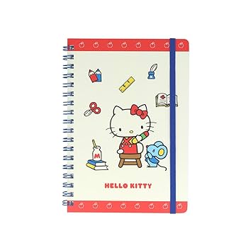 Hello Kitty いちご柄リングノート セット Hello Kitty いちご柄リングノート セット Hello Kitty いちご柄