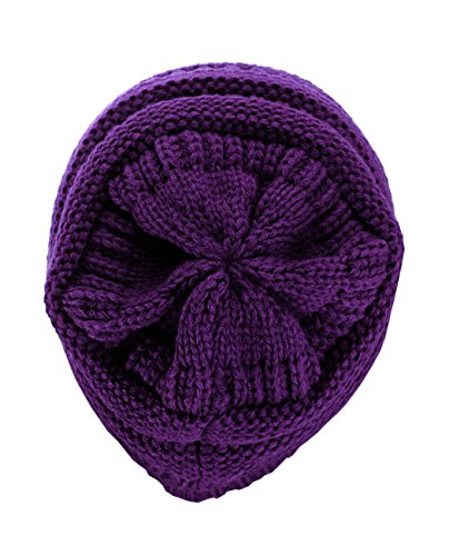 Image of Cambridge Select Thick Slouchy Knit Oversized Beanie Cap Hat