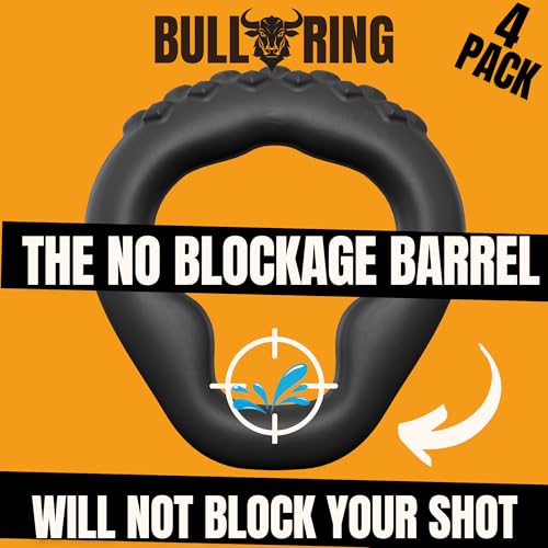BULLRING-4-Pack-Rock-Solid-Performance-MAX-Stamina-6-Pressure-Points-for-Staying-Power-Premium-Silicone-Penis-Ring-for-Men-BullRing-The-Mighty-Cock-Ring-Sex-Toys