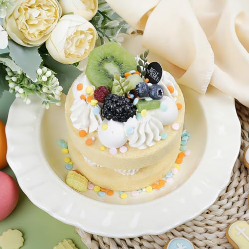 Image of Easter Sprinkles for Baking, 11.3oz Pastel Sprinkles Edible Bunny Carrot | Mix Nonpareils Confetti Jimmies Sprinkles for Cakes Cupcakes Cookies