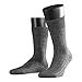 Produktbild FALKE Herren Socken Teppich im Schuh 2er Pack, Größe:43/44;Farbe:dark grey melange
