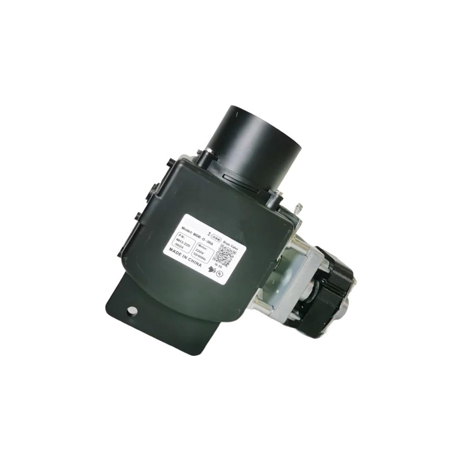 Válvula de drenaje industrial para lavadora de 3 pulgadas, bomba de drenaje de 90 grados MDB-O-3RA, compatible con IPSO 209/00399/00 F8546601, accesorios de repuesto para lavadora (apertura normal 24V