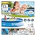 INTEX 28141EH Easy Set Inflatable Swimming Pool Set: 13ft x 33in – Includes 530 GPH Cartridge Filter Pump – Puncture-Resistant Material – 1926 Gallon Capacity – 26in Water Depth