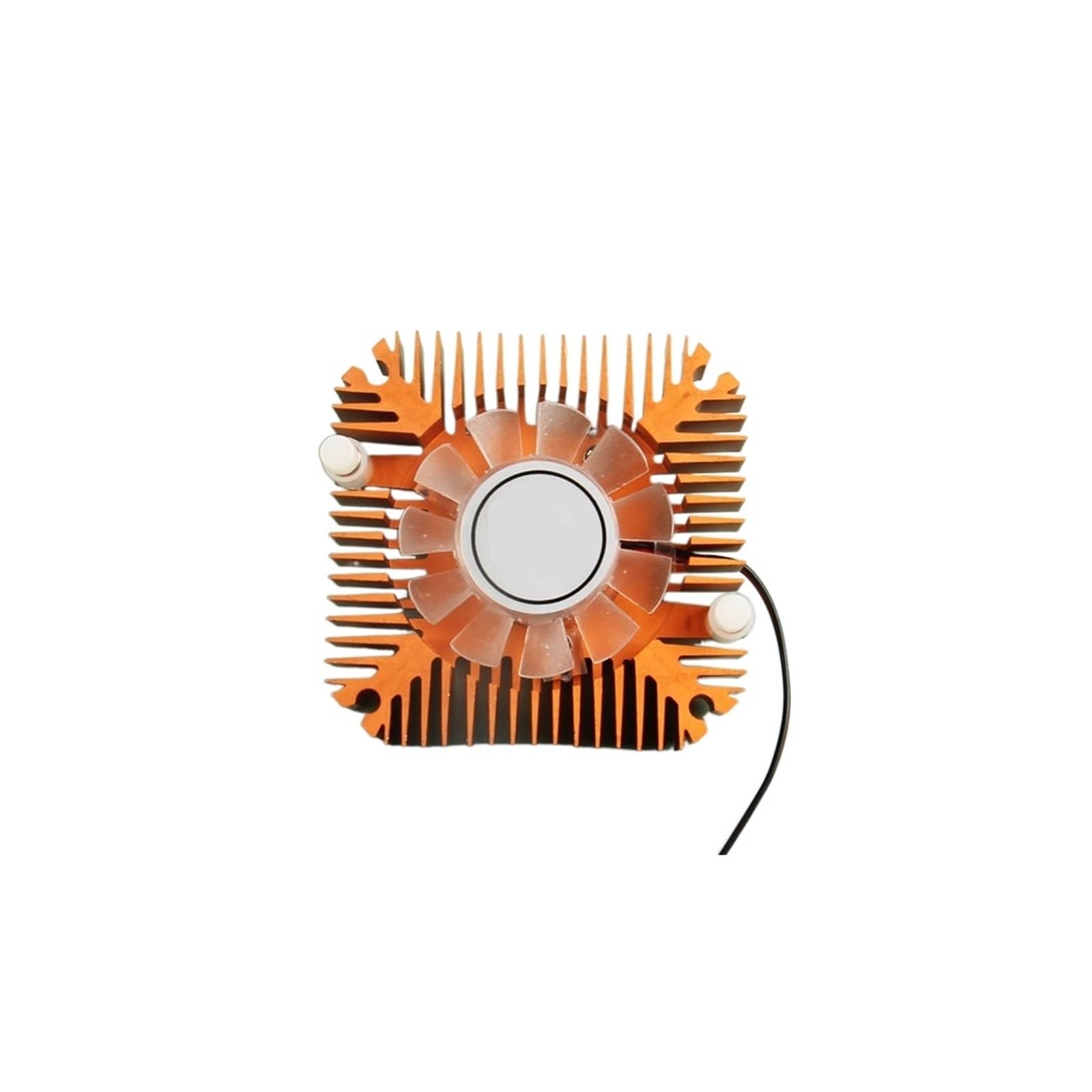 Radiateur aluminium 55mm résout la surchauffe avec ventilateur 12V