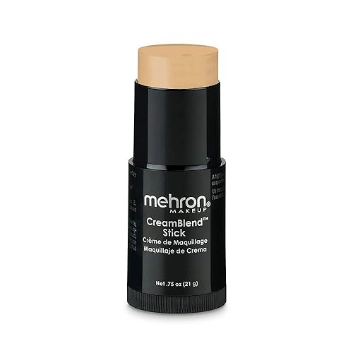 Mehron Maquillaje CreamBlend en barra, pulido suave - 0.75 onzas disponible en Yaxa El Salvador
