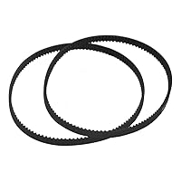 Vista 1 de HTD 3M correa dentada 6.378 in longitud 54 dientes 0.236 in ancho correa de goma industrial para accesorios de impresora 3D
