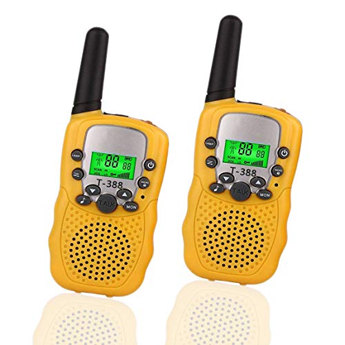 Happy Gift Gifts for Teen Girls, Walkie Talkies for Kids Toys for Girls Daughter,1Pair(Yellow) - //coolthings.us