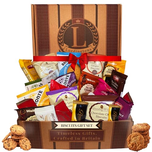 Biscuits Gift Set Bundle Contains 25 Packets of Individually Wrapped Biscuits Multipacks. Biscuit Hamper Includes an Assorted Treats Selection for Sharing Gifting & Celebrations