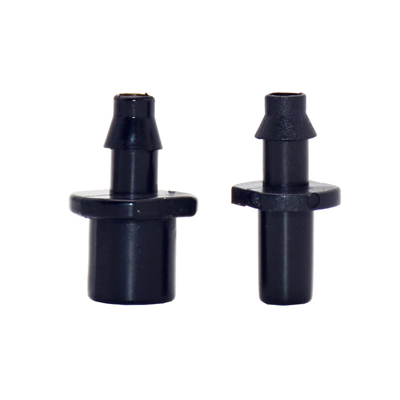 Tubo da giardino per cucina, tubo da giardino da 1/4", connettore per irrigazione a goccia dritto da 1/4", connettore a 2 vie, adattatore da 4/7, 200 pezzi (diametro 1/4'')