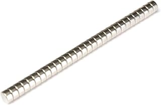 30Pcs 6x3mm N52 Strong Magnetic Round Disc Block Rare Earth Neodymium Magnets for Acoustic Field Electronics Home Kitchen Office School Crafts 3D Printing