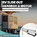 225008 RV Slide Out Motor & Gear Housing for BAL Accu-Slide Cable Slide Out System, Replace for ‎R25076-1 Gearbox R25076 RV Slide Out Gearbox and R25075 RV Side Motor