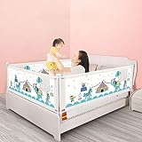 Uso amplio: Altura de lecho ajustable barandilla se aplica a la mayoría de tipos de cama, tales como cama de elevación, cama incrustado, cama plana, cama esqueleto, cama de cuero. bolsa de lado crea un espacio adicional para almacenar artículos para bebés de uso de la noche, fácil de usar cuando sea necesario.