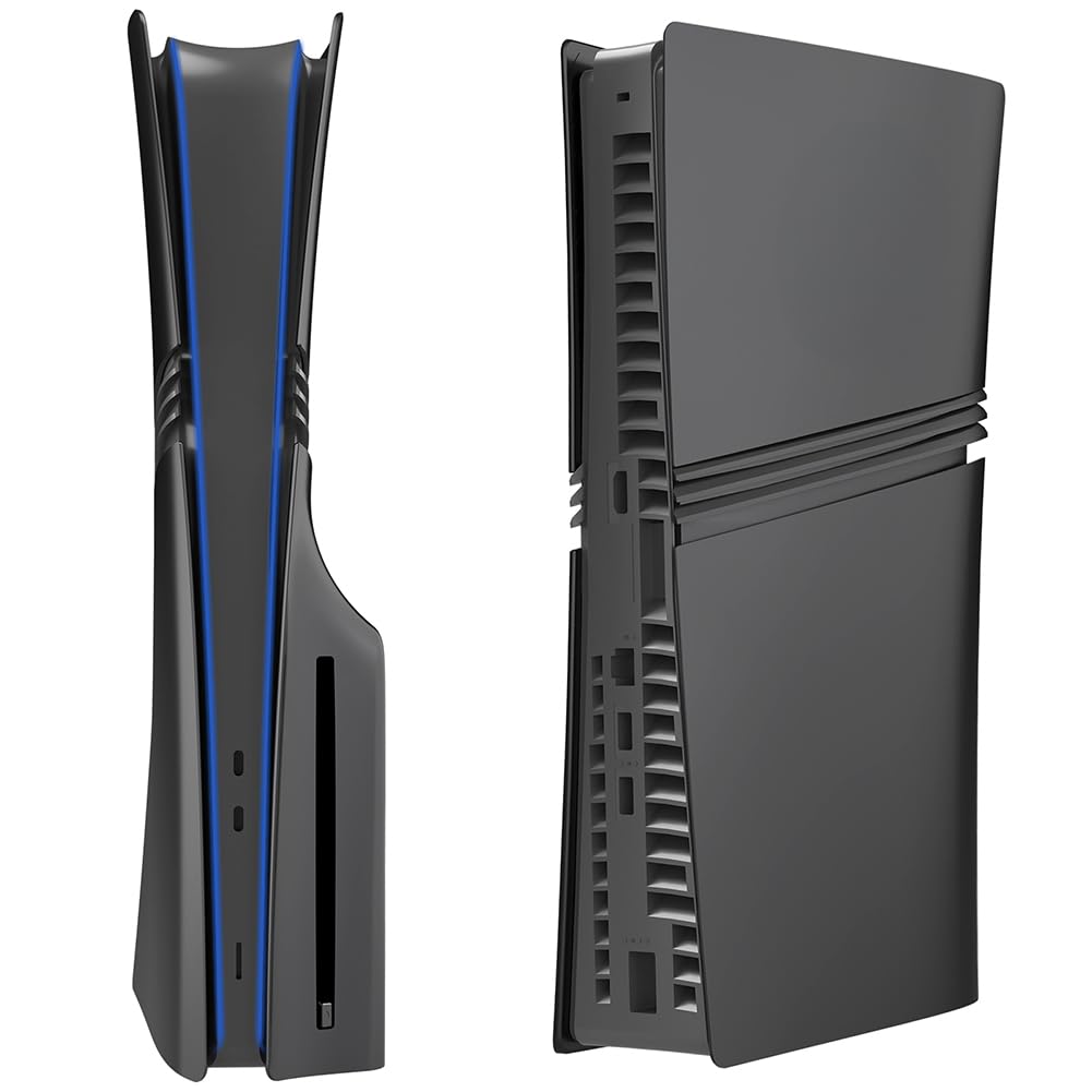 GETBSTOOP Coque de protection pour console Ps5 Pro version lecteur optique/version numérique, coque de remplacement pour plaque frontale rigide Ps5 Pro, accessoire de jeu, coque de protectio