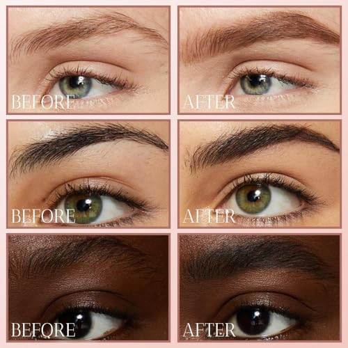 Magic Eyebrow Pencil, 3D Waterproof Eyebrow Pen, Long-Lasting Liquid Brow Pencil with 4 Micro-Fork Tip, Sweat-proof Eyebrow Pencil for Natural Eyebrow Makeup (Light Brown) - Image 7