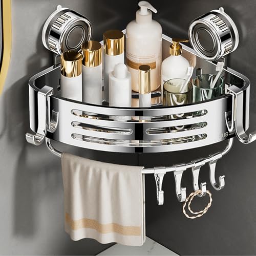 Étagère de douche d'angle gain de place pour optimiser votre rangement - 4