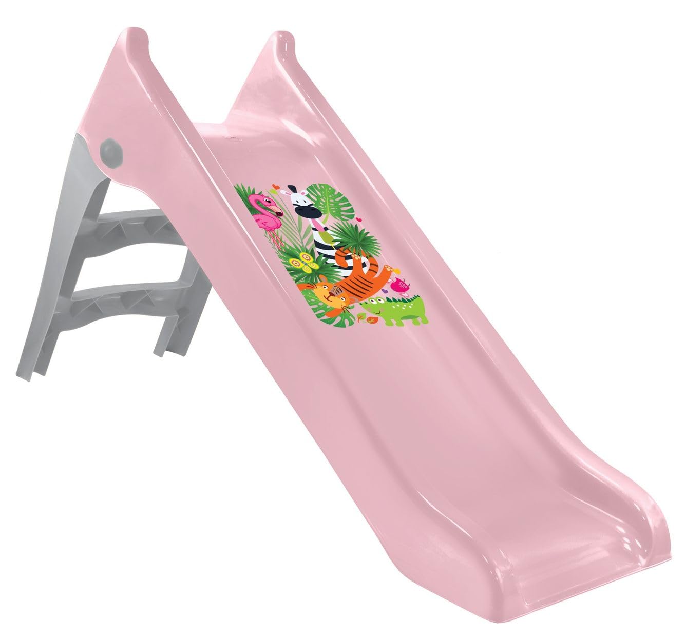 Mochtoys Tobogán Infantil Pastel, Longitud del tobogán 140 cm, tobogán acuático, Color:Rosa