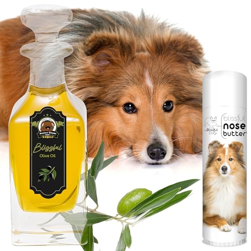 Image of The Blissful Dog Shetland Sheepdog Nose Butter, Versatile Dog Nose Balm for Dry Nose, Handcrafted Nose Moisturizer, Easy-to-Apply Dog Essentials, Unscented, 0.50 oz.