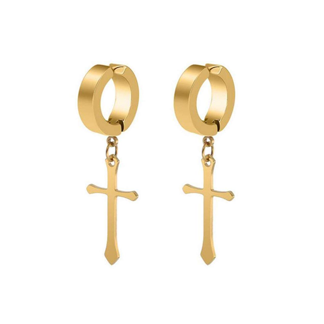 See full amazon price history chart for Non-pierced Earrings Set for Men Women Cross Titanium Steel Hoop Dangle Clip On Earring Gold Non-pierced Earrings Set for Men Women Cross Titanium Steel Hoop Dangle Clip On Earring Gold (B085QKLMCB) Amazon Price History, Amazon Price Tracker