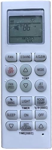 YING RAY - Mando a distancia de repuesto para LG Air Conditioner LM-360CE LMN1830C2L LMN1830C2L LS300CE LS300CE LS301CE LS301CE LSJ0910CL LS-J0910CL