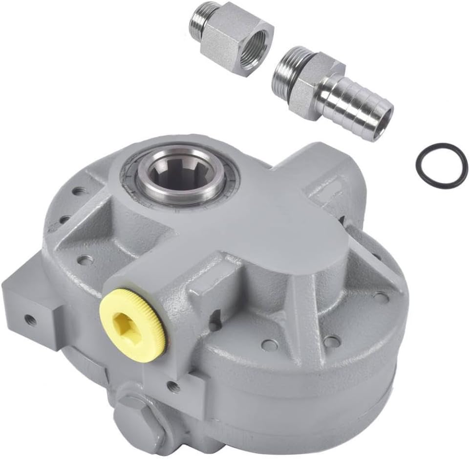 Hydraulic PTO Pump 7.4 540 RPM 2250 PSI 6 Teeth SAE 16 Inlet SAE 12 Outlet Compatible with Trucks Tailgate Lift