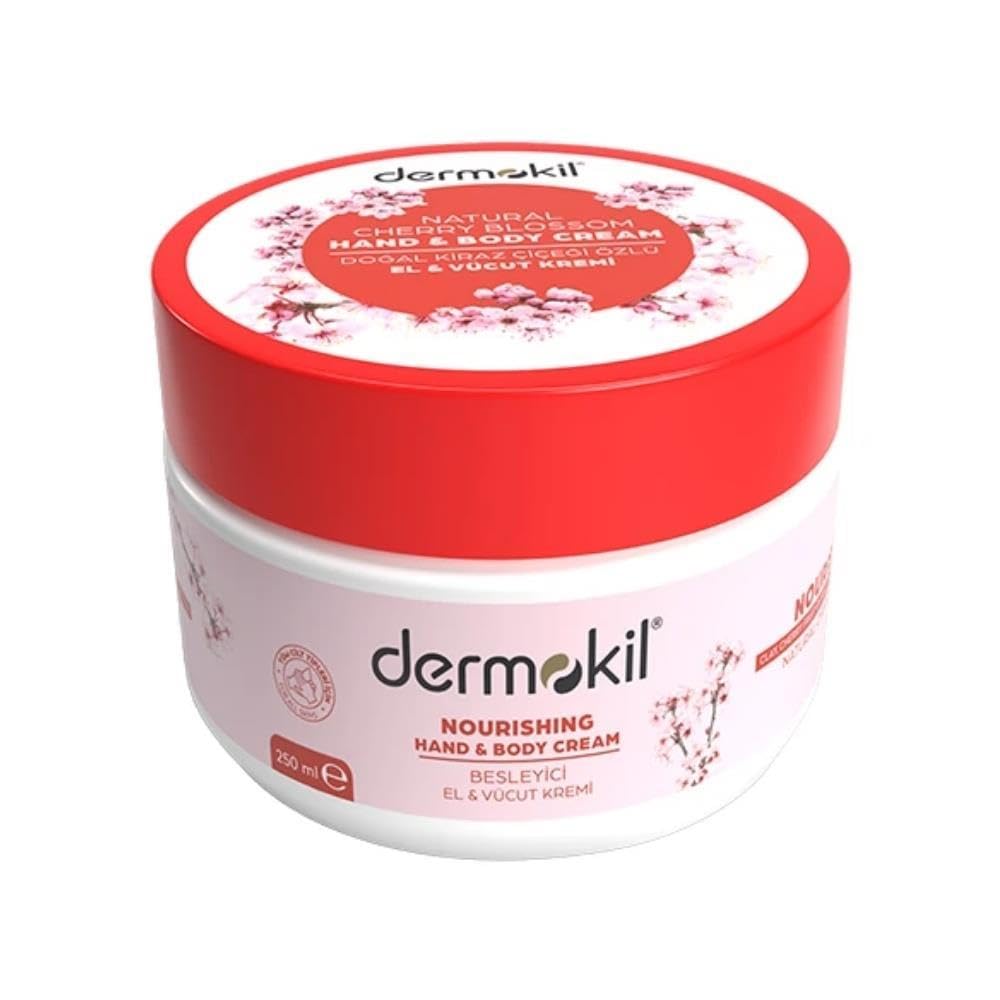 DERMOKİL Kiraz Çiçeği El ve Vücut Kremi 250 ml