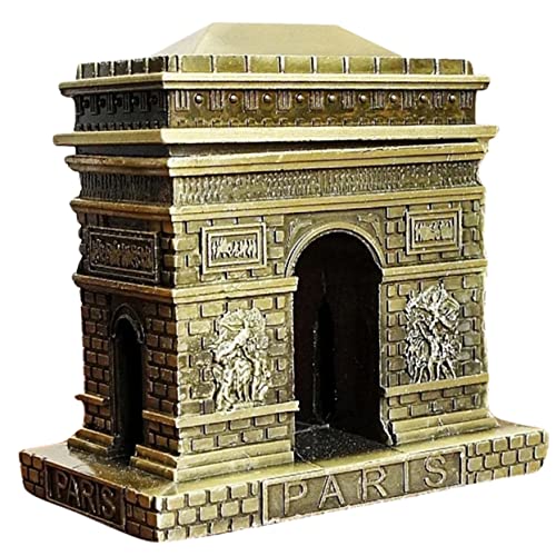 BESPORTBLE Modèle d'arche de triomphe - Décoration d'arche de triomphe en métal - Modèle de construction - Décoration de table à manger - Décoration...