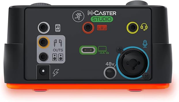 Mackie M-Caster Studio Desktop Live Streaming Mixer - Black